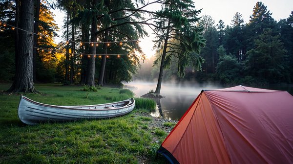 Découvrez les joies du camping au pont du chatelet